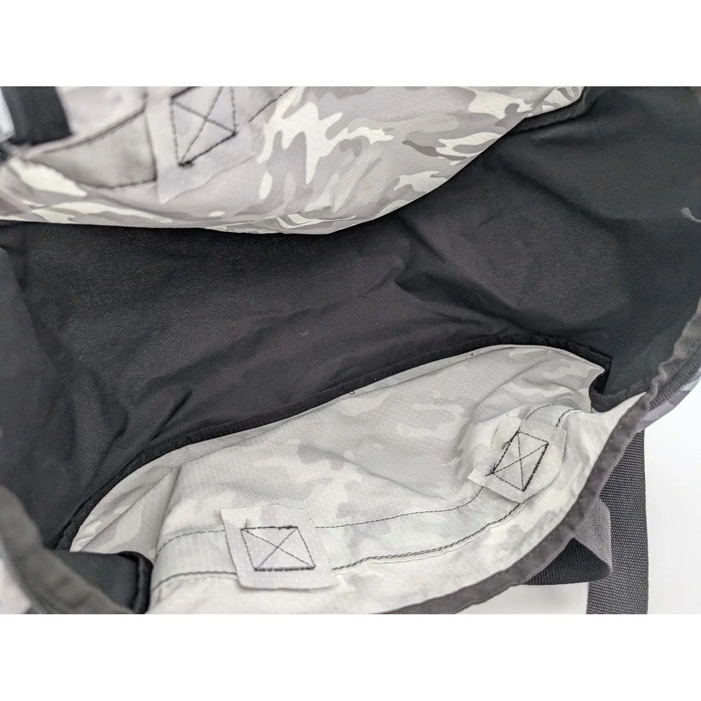Adidas Camo Duffle Bag Gym Travel Carry On Streetwear Athletic Tote Snow Camo